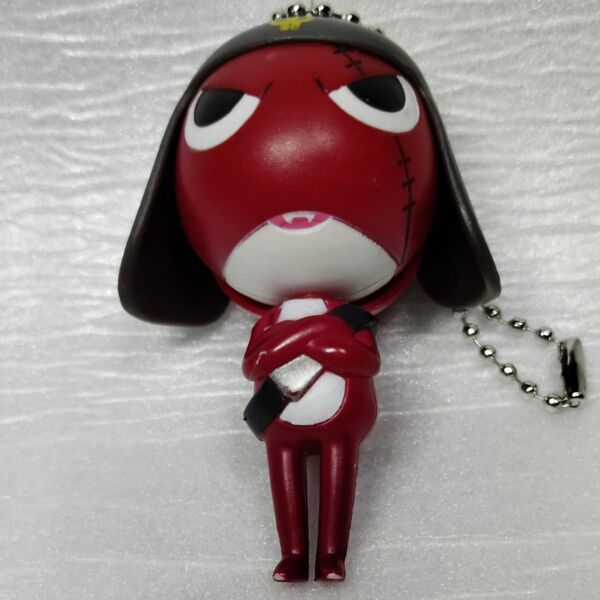 【ケロロ軍曹・ギロロ伍長】2パターンフェイス・キーホルダー(レア商品)