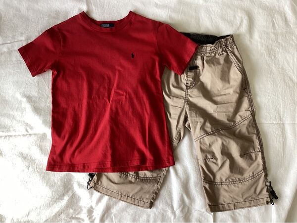 ポロラルフローレン Tシャツ ハーフパンツ 130