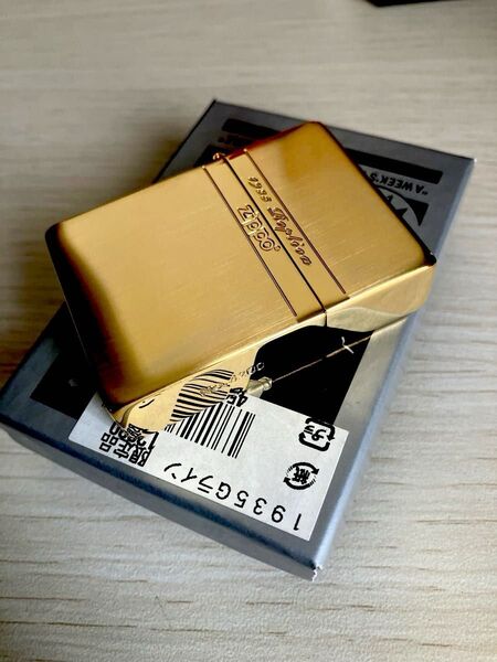 限定品 ZIPPO ジッポー ライター 1935 Gライン ゴールド シリアルナンバー入 ゴールドタンク オイルライター GOLD
