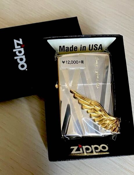 限定品 現品限り ZIPPO ジッポー ライター PAW-115 エンジェルウィング シルバー ゴールド 希少品 オイルライター