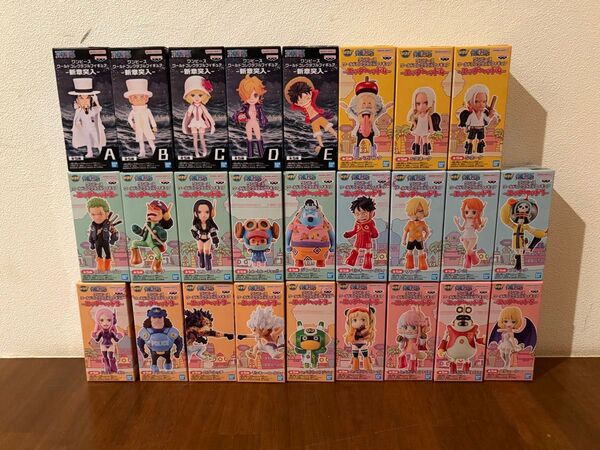 ワンピース ワールドコレクタブルフィギュア まとめ売り ワーコレ エッグヘッド 新章突入 リリス ベガパンク リリス レアアソート