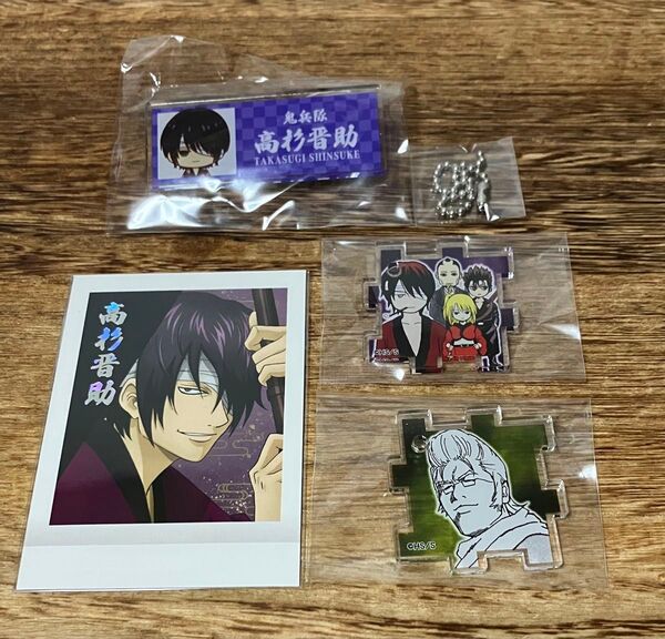 銀魂 銀魂展 ぱしゃこれPREMIUM アクリルパズル アクリルバッジ 高杉晋助 奇兵隊