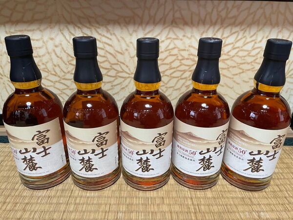 キリンウイスキー 富士山麓 樽熟50° 700ml 5本セット(おまけ付)