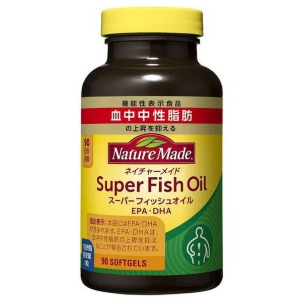 ネイチャーメイド スーパーフィッシュオイル 1個 大塚製薬 EPA DHA オメガ3 匿名発送 送料無料 機能性表示食品
