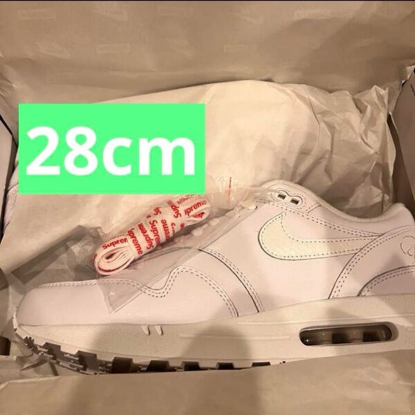 Supreme × Nike Air Max 1 '87 SP "White"