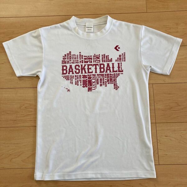 【kids】converse size160 バスケ Tシャツ コンバース 半袖