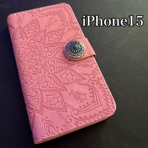 iPhone15 手帳型 レザーケース iPhoneケース 手帳型ケース 革ケース スマホケース