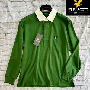 LYLE&SCOTT 長袖 ポロシャツ M
