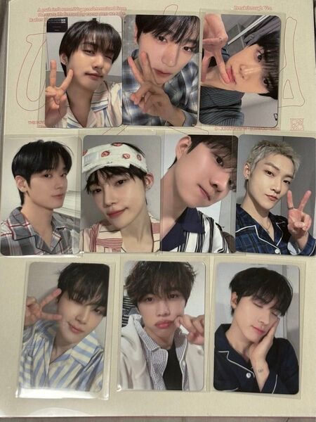 THE BOYZ ドボイズ ミニレコ パジャマver. 特典 トレカ 10枚セット
