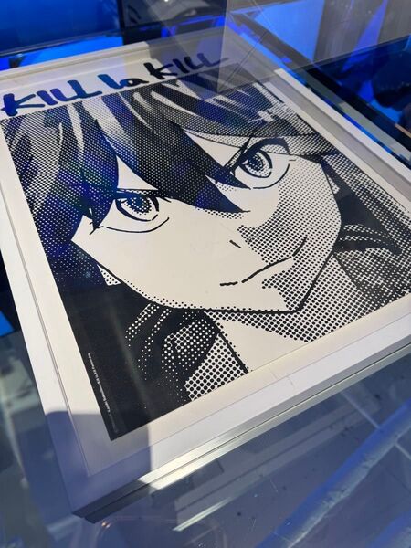 KILL la KILL GEEKS PRINTING ポスター NEO SILKSCREEN PRINTING POSTER