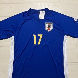 新品未使用!サッカー日本代表応援シャツ 田中 17番