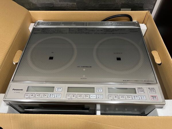 【中古・美品】パナソニックIHクッキングヒーター パナソニック IHクッキングヒーター 据え置き型 KZ-D60M