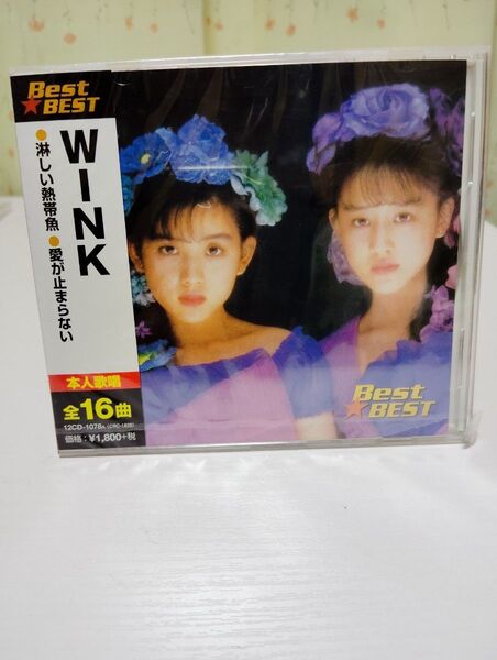 WINK ウィンク 16曲 CRC-1828 新品 淋しい熱帯魚 愛が止まらない