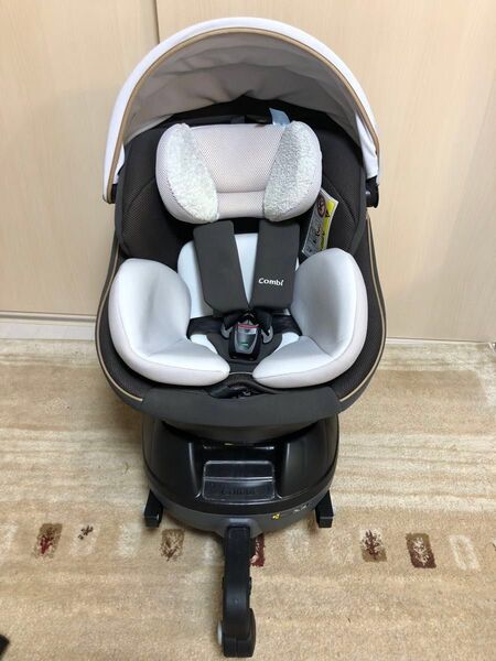 【美品】クルムーヴスマート JL-590 ISOFIX エッグショック