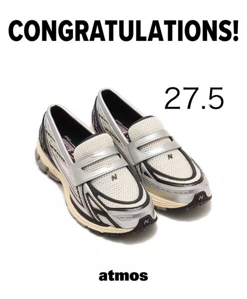 New Balance 1906L Silver Metallic ニューバランス ローファー