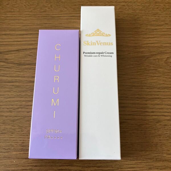 CHURUMI 薬用リキッドファンデーションとリンクルリペアクリームのセット