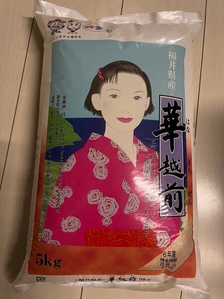 福井県産 華越前 お米 白米 5kg 精米