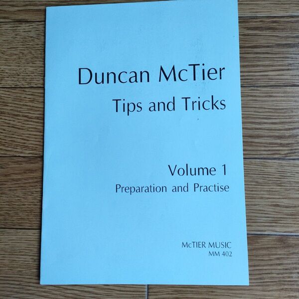 コントラバス教則本 McTier,D. Tips and Tricks Vol.1