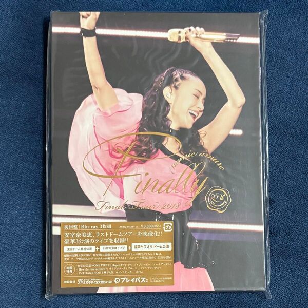 【初回限定盤】安室奈美恵 Final Tour 2018 Finally 東京ドーム最終公演+25周年沖縄ライブ+福岡ドーム公演