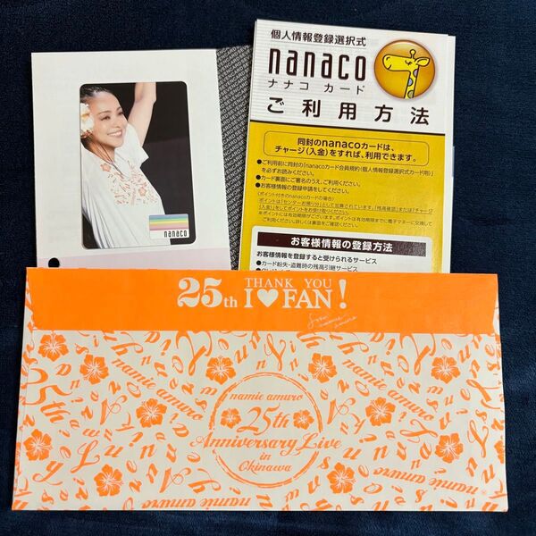 【新品未開封】安室奈美恵 nanacoカード①