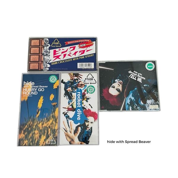 hide with Spread Beaver/ピンクスパイダー/rocket dive/HURRY GOROUND/TELLME