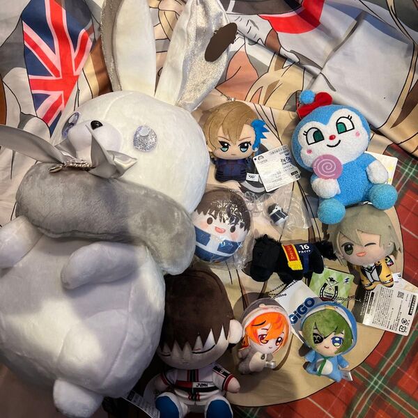 まとめ売り ぬいぐるみ ちびぐるみ キーホルダー マスコット コキンちゃん テニスの王子様 呪術廻戦 ルルーシュ 774いんく