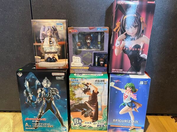 【未開封】フィギュア まとめ売り ウルトラマン 名探偵コナン フリーレン 涼宮ハルヒ ランカ 美少女
