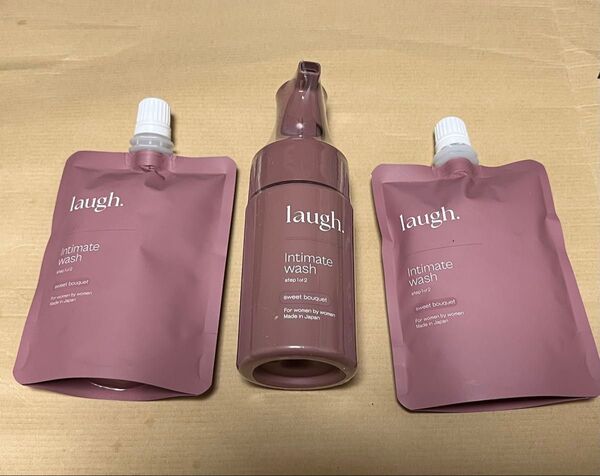 【新品未開封】ラフドット インティメイトウォッシュ スイートブーケ (100ml) 詰め替え用(100ml)×2 合計3点セット