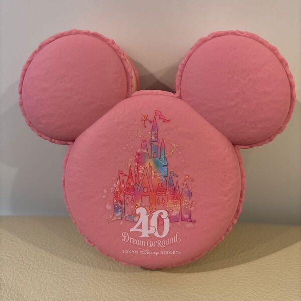 東京ディズニーリゾート40周年記念 ミッキーマカロン ピンク