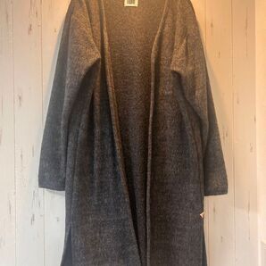 melple メイプル ロングカーディガン グレー Mサイズ