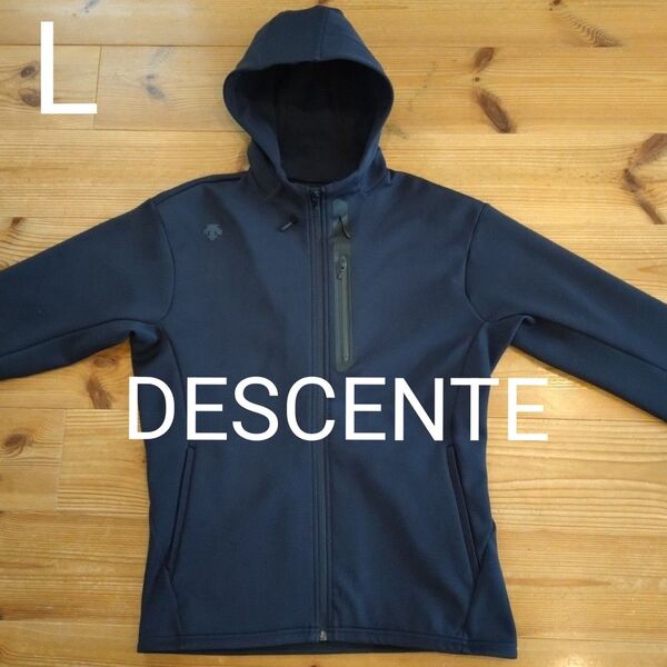DESCENTE デサント WINDX フーデッドパーカー ネイビー (L)