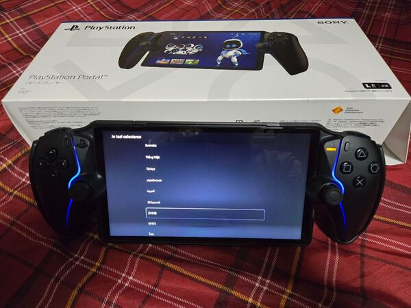 PlayStation Portal ミッドナイトブラック プレイステーションポータルリモートプレイヤー CFIJ-18001