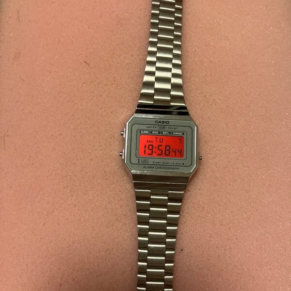 CASIO カシオ A700W メンズ腕時計 中古稼働品