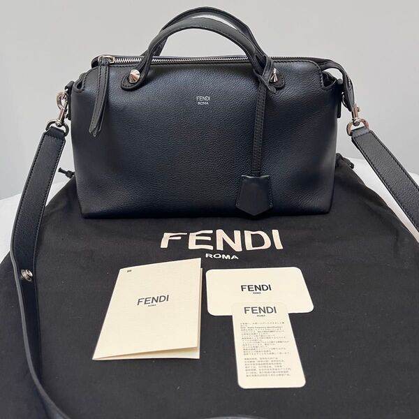 FENDI バイザウェイ ミディアムバッグ ブラック