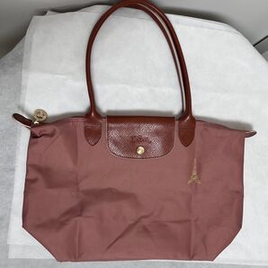 LONGCHAMP プリアージュ エッフェル塔 ピンク Mサイズ