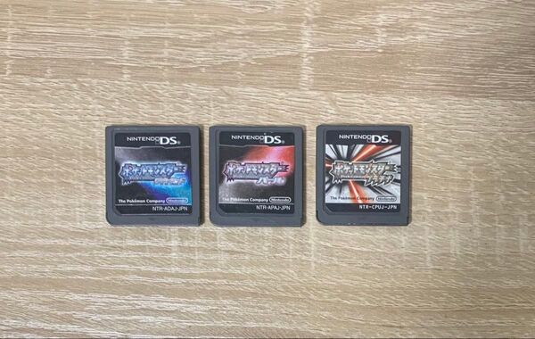 ポケットモンスター ダイヤモンド パール プラチナ ソフト セット DS 任天堂 ポケモン