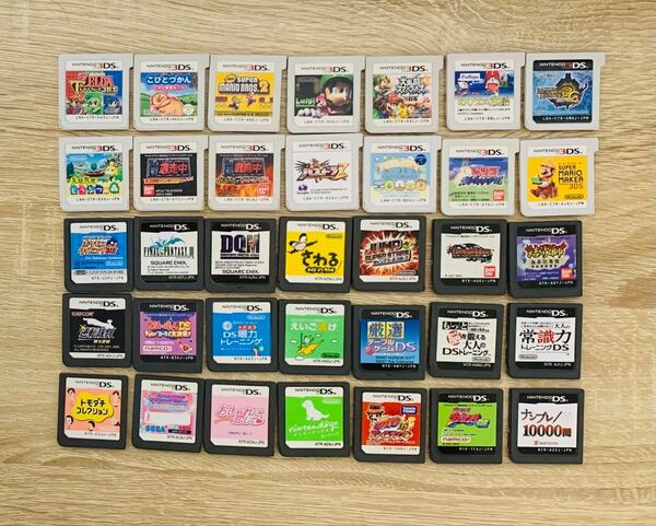 3ds ds ソフト まとめ売り ポケモン ゼルダ マリオ どうぶつのもり ファイナルファンタジー ドラクエ トモダチコレクション