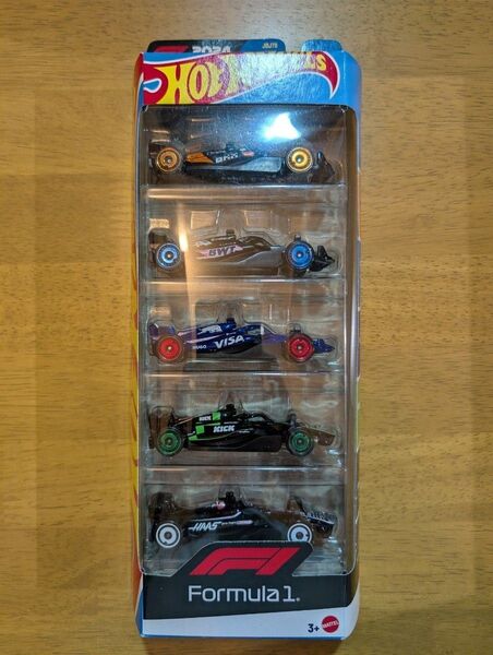 ホットウィール Hot Wheels formula 1 フォーミュラ1 5カーパック