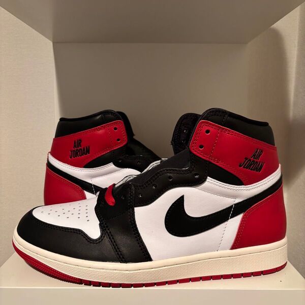 Nike Air Jordan 1 Retro High OG Black Toe Reimagined ナイキ つま黒 27cm