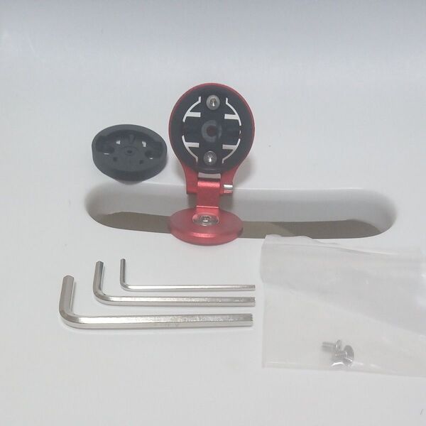 新品REC-MOUNTS サイクルコンピューターマウント レッド