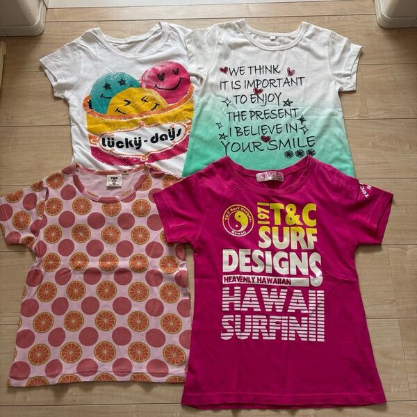 Tシャツ 4枚セット 140サイズ 女の子