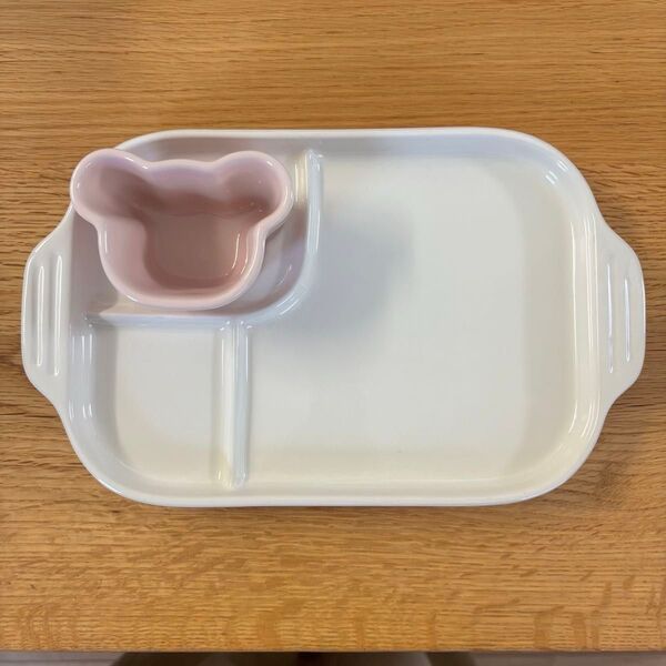 【未使用】ル・クルーゼ 赤ちゃん 食器 離乳食