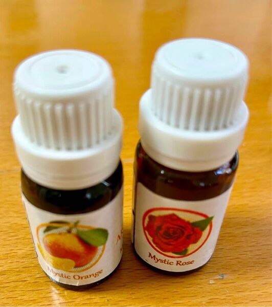HEM アロマオイル 2本セット(中古) "mystic orange" "mystic rose"
