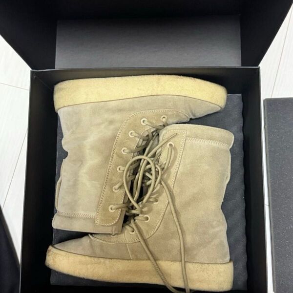 28.5cm 44 YEEZY SEASON 2 ベージュ ブーツ