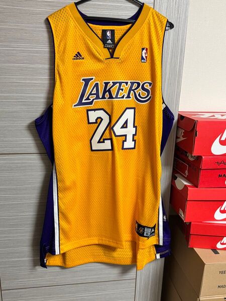 xl NBA ユニフォーム レイカーズ adidas