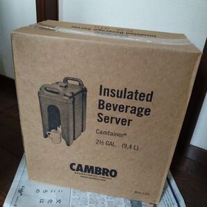 米軍CAMBROキャンブロ ドリンクディスペンサー250LCD 9.5Lジャグ