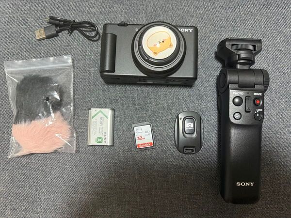 美品 SONY ZV-1F コンパクトデジタルカメラ 海外モデル