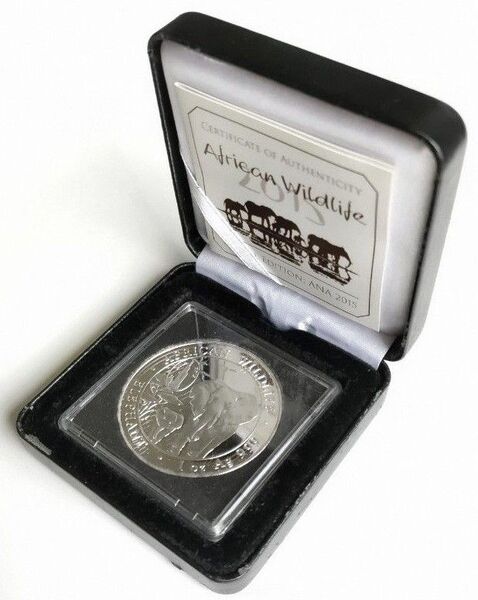 【本物】2,100枚限定発行 象 ANA ソマリア 2015年 1オンス 銀貨