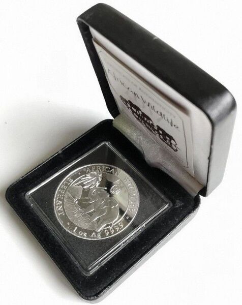 【本物】1,000枚限定発行 象 WMF ソマリア 2017年 1オンス 銀貨