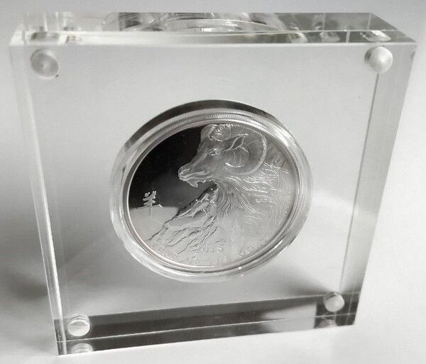 【本物】10,000枚限定発行 ひつじ ニウエ 2015年 1オンス プルーフ 銀貨